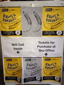 The poster for the show at Doug Fir lounge.