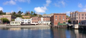 A view of Port Townsend from the pier.