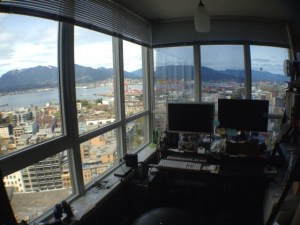 View from Rosanna's office.