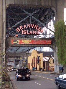Granville Island sign