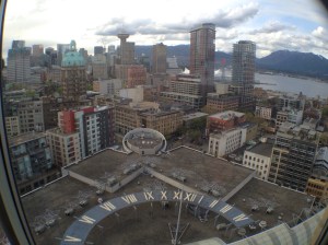 View from the room I stayed in.